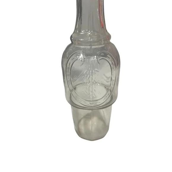 Wilcox? 5 etched glass bottle cruet Condiment Set castor silver plated antique? - Picture 11 of 12